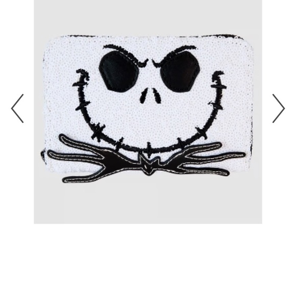 Loungefly Jack Skellington Sequin Cosplay Wallet - Picture 1 of 10